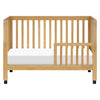 M6601HY,Maki Full-Size Folding Crib w/ Toddler Bed Conversion Kit in Honey