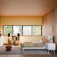 M15960W,Palma Nightstand  Assembled in White