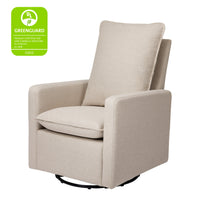 M20987PBEW,Cali Pillowback Swivel Glider in Performance Beach Eco-Weave
