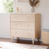 M9023NX,Lolly 3-Drawer Changer Dresser w/Removable Changing Tray in Washed Natural