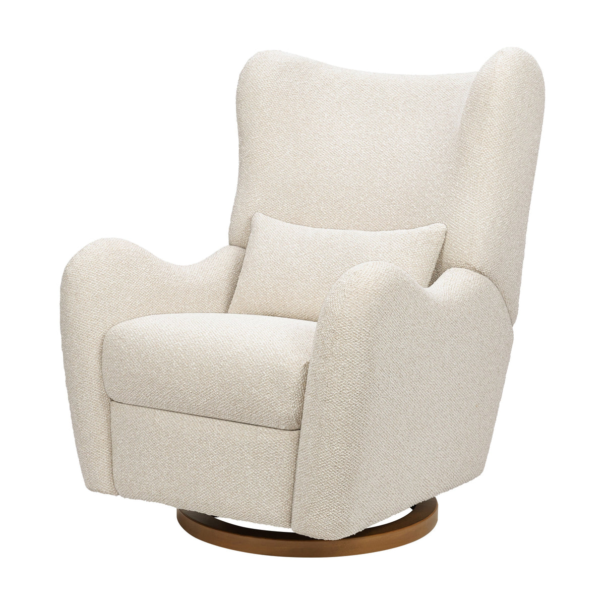 M34288PSWTB,Nate Berkus x Babyletto Westham Power Recliner in Performance Powder Slub Weave w/Toffee Base