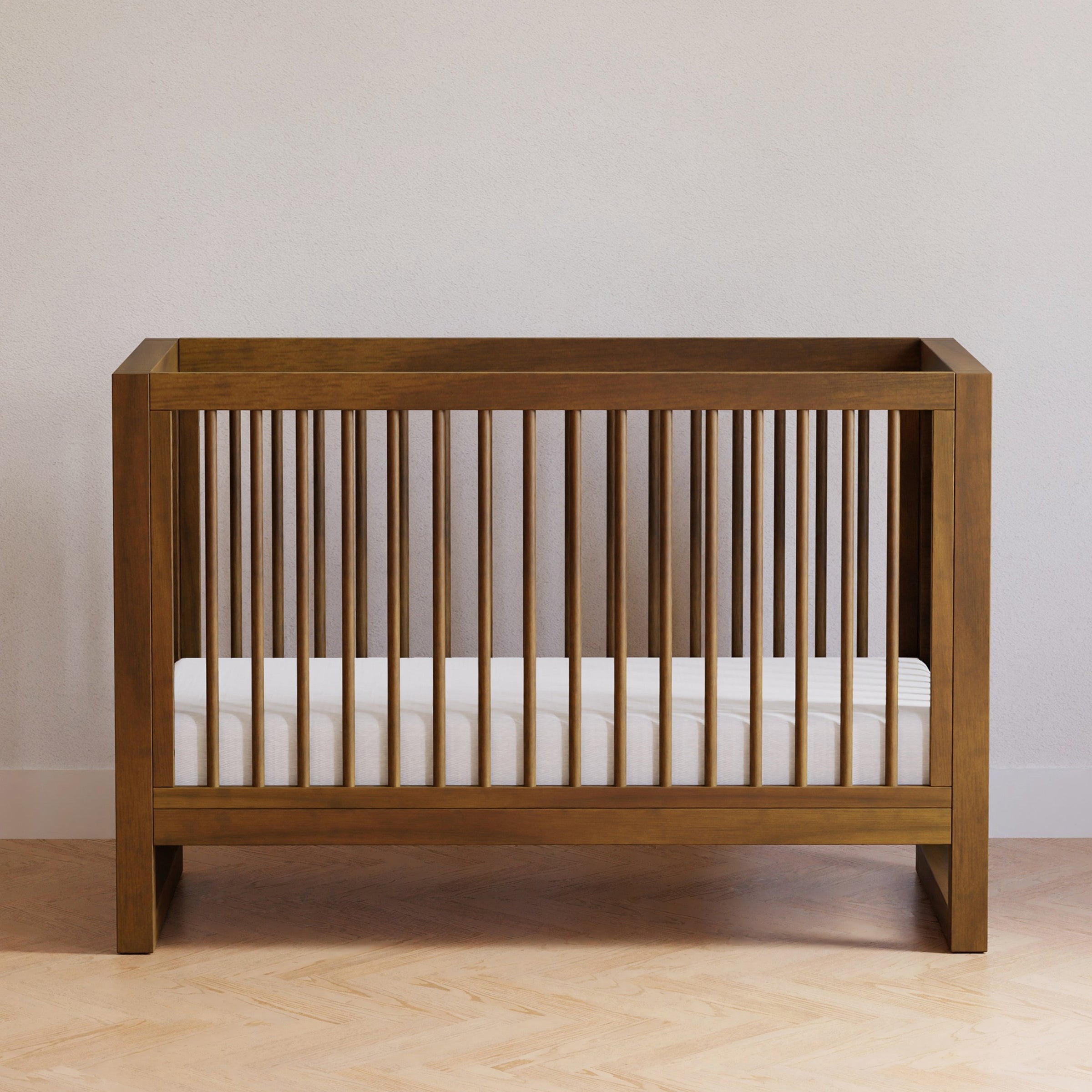 M23301NL,Nantucket 3-in-1 Convertible Crib w/Toddler Bed Conversion Kit in Natural Walnut