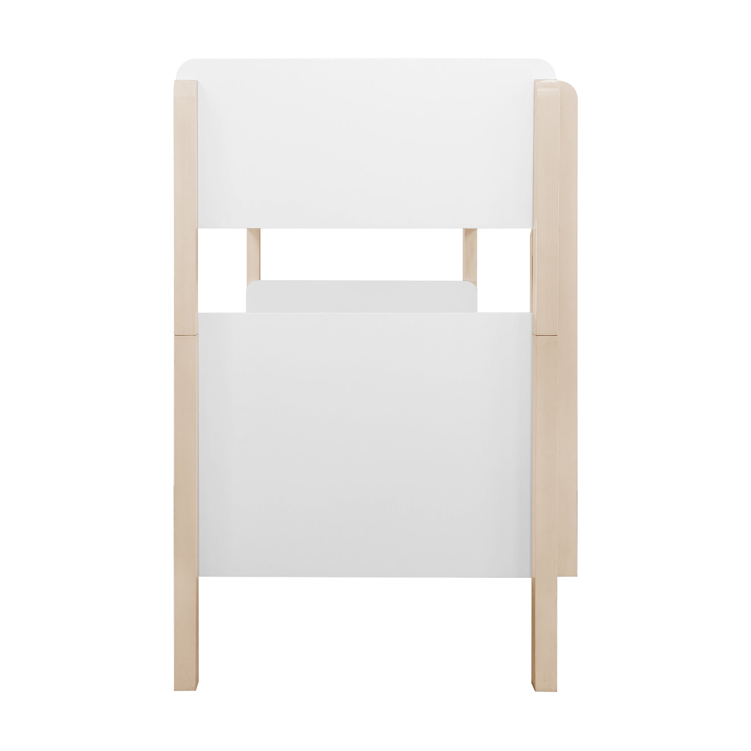 M18494WNX,TipToe Bunk Bed in White and Washed Natural