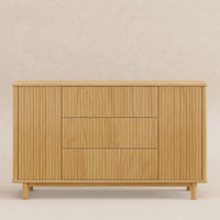 M29816HY,Pogo Tambour Assembled Dresser in Honey