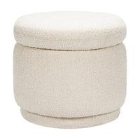 M22985WB,Enoki Storage Ottoman in Ivory Boucle