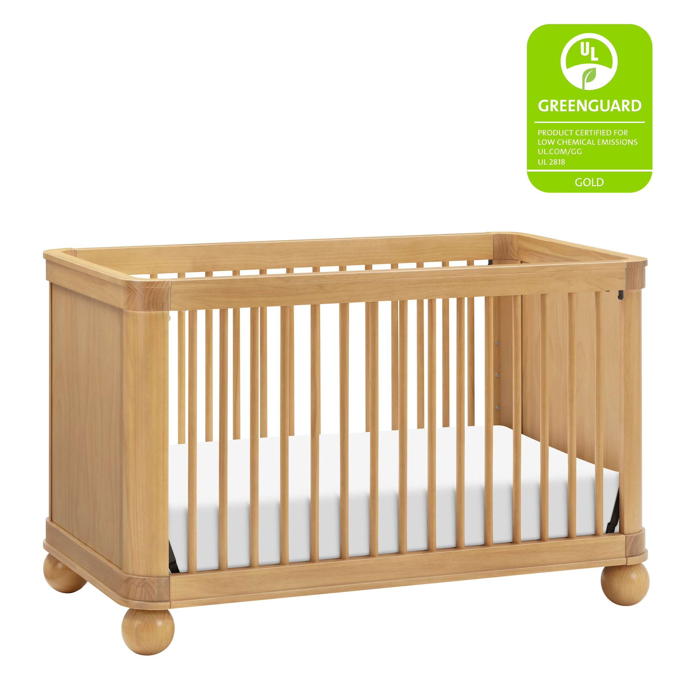 M31801HY,Crosby 3-in-1 Convertible Crib in Honey