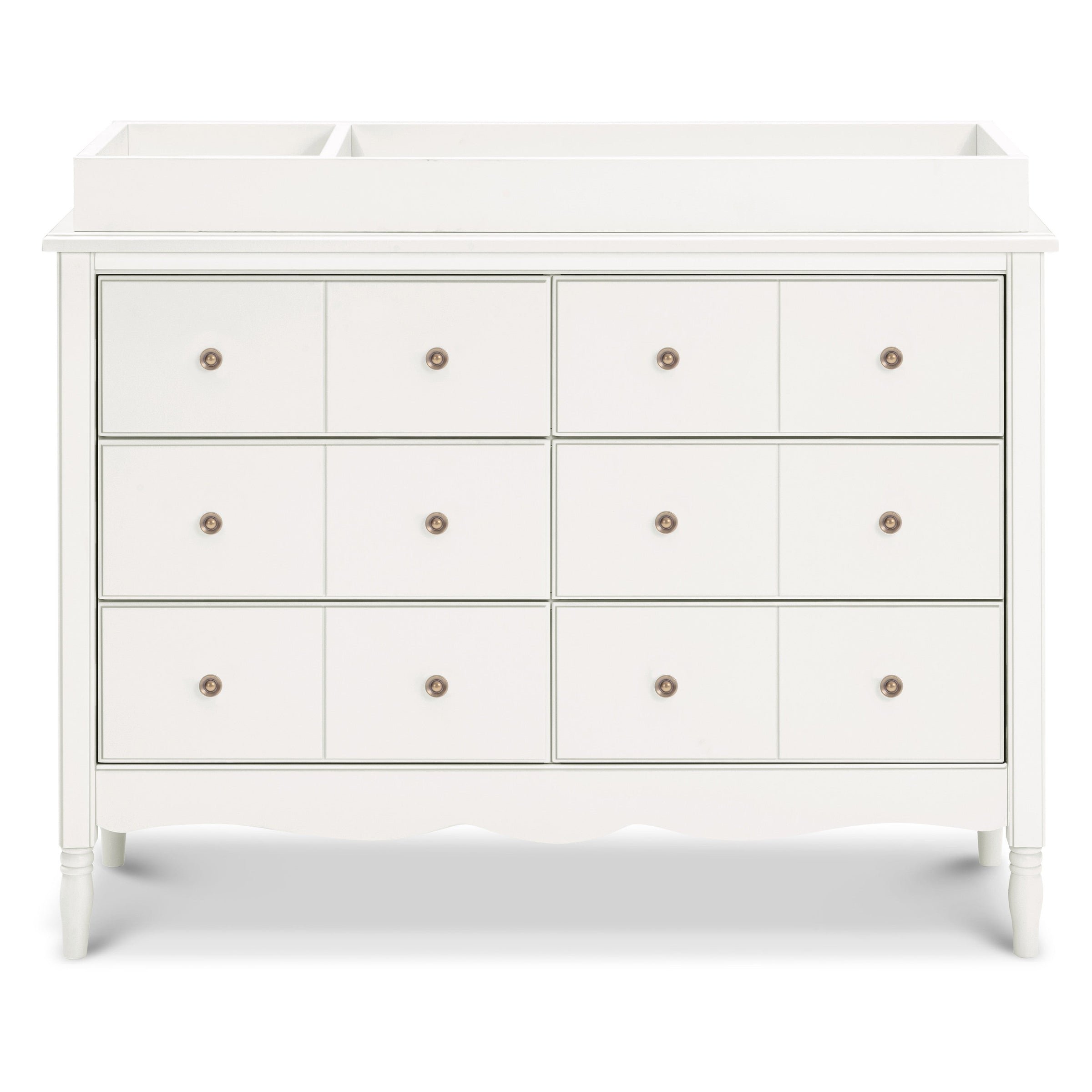 M7116RW,Liberty 6-Drawer Assembled Dresser in Warm White