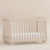 M6701NX,Modo 3-in-1 Convertible Crib w/Toddler Bed Conversion Kit in Washed Natural