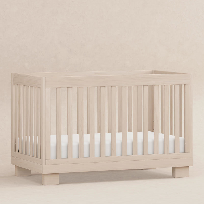 M6701NX,Modo 3-in-1 Convertible Crib w/Toddler Bed Conversion Kit in Washed Natural