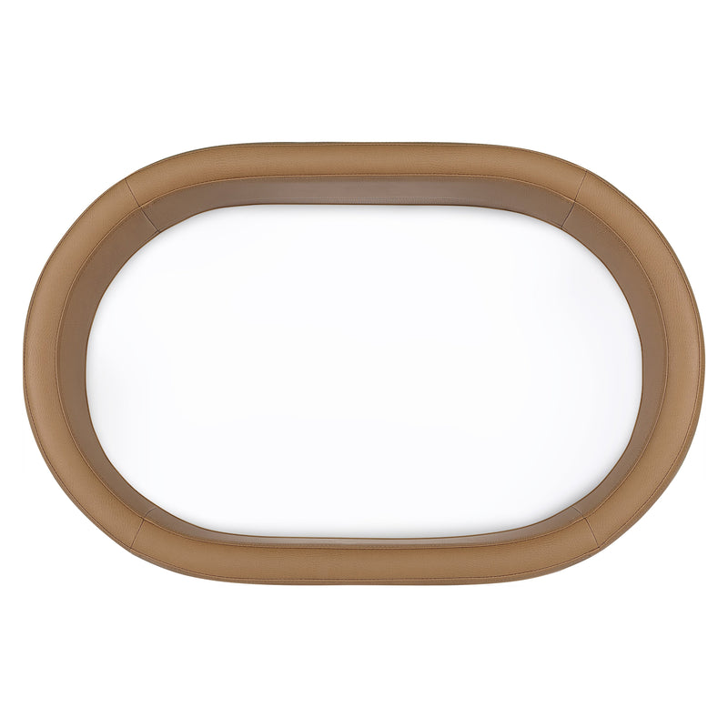 M26834GCLB,babyletto x GATHRE Capsule Bassinet in Camel