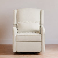 M27787WB,Devon Recliner and Swivel Glider in Ivory Boucle