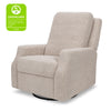 M22287EGS,Crewe Recliner and Swivel Glider in Earl Grey Shearling