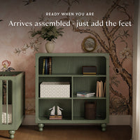 M33314AE,Nate Berkus x Babyletto Astre Assembled Bookcase in Archival Elm