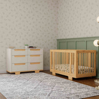 M23426WN,Yuzu 6-Drawer Dresser in White/Natural