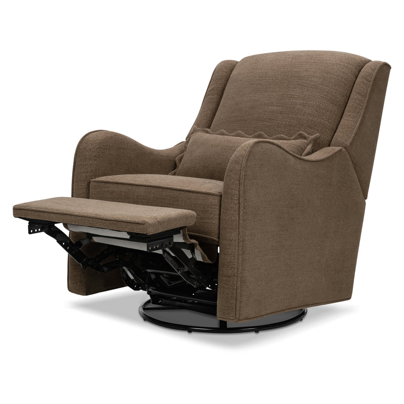 M27787PTEB,Devon Recliner and Swivel Glider in Performance Truffle Eco-Basketweave