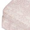M21785PBRR,Crawford Gliding Ottoman in Pure Brer Rabbit in Rose