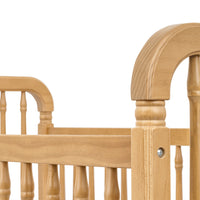 M7101HY,Liberty 3-in-1 Convertible Spindle Crib w/Toddler Bed Conversion Kit in Honey