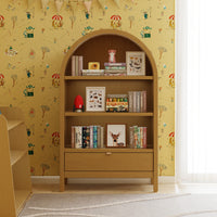 M25914HY,Bondi Bookcase  Assembled in Honey