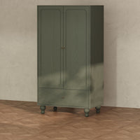 M33329AE,Nate Berkus x Babyletto Astre Assembled Armoire in Archival Elm