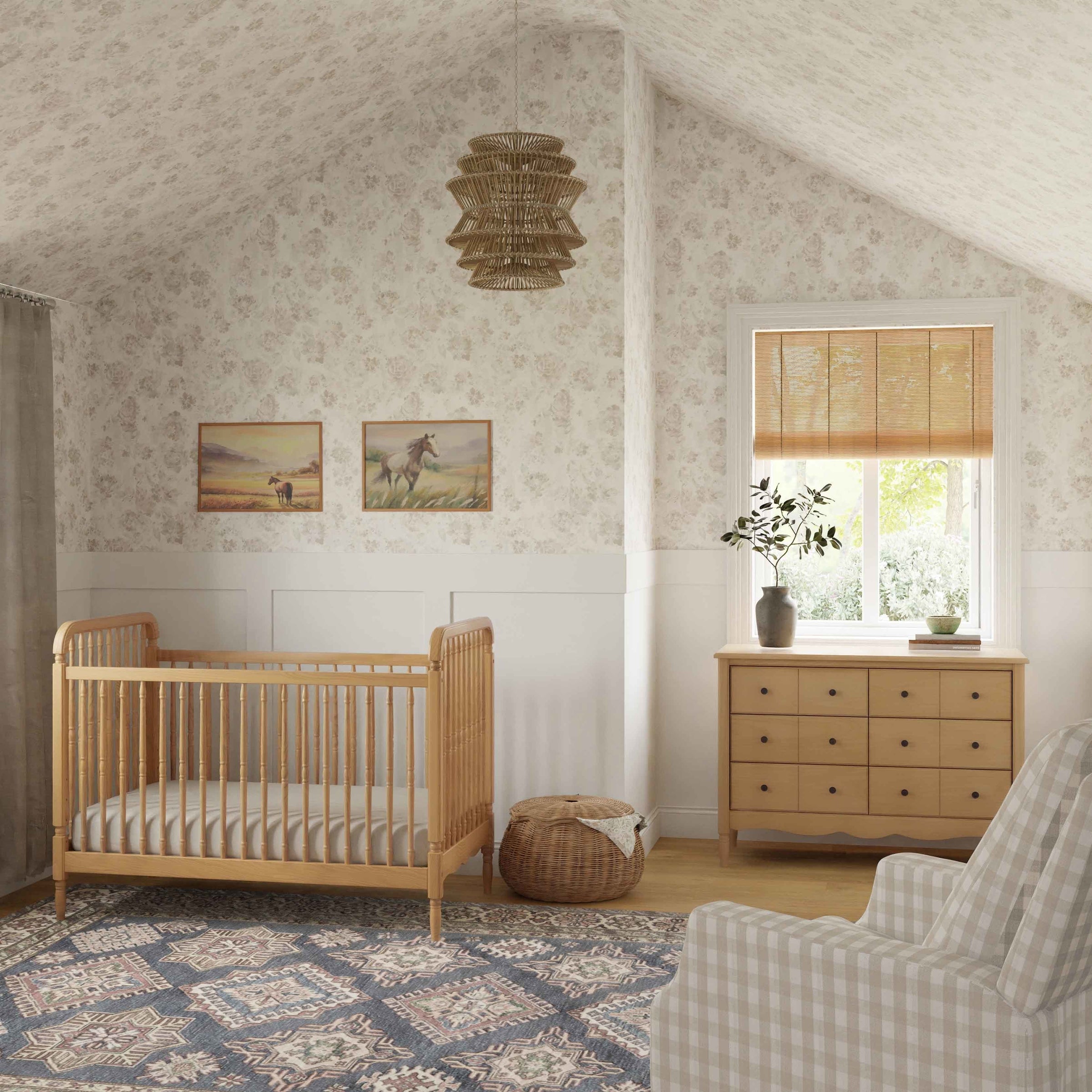 M7116HY,Liberty 6-Drawer Assembled Dresser in Honey