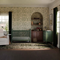 M7101FRGR,Liberty 3-in-1 Convertible Spindle Crib w/Toddler Bed Conversion Kit in Forest Green