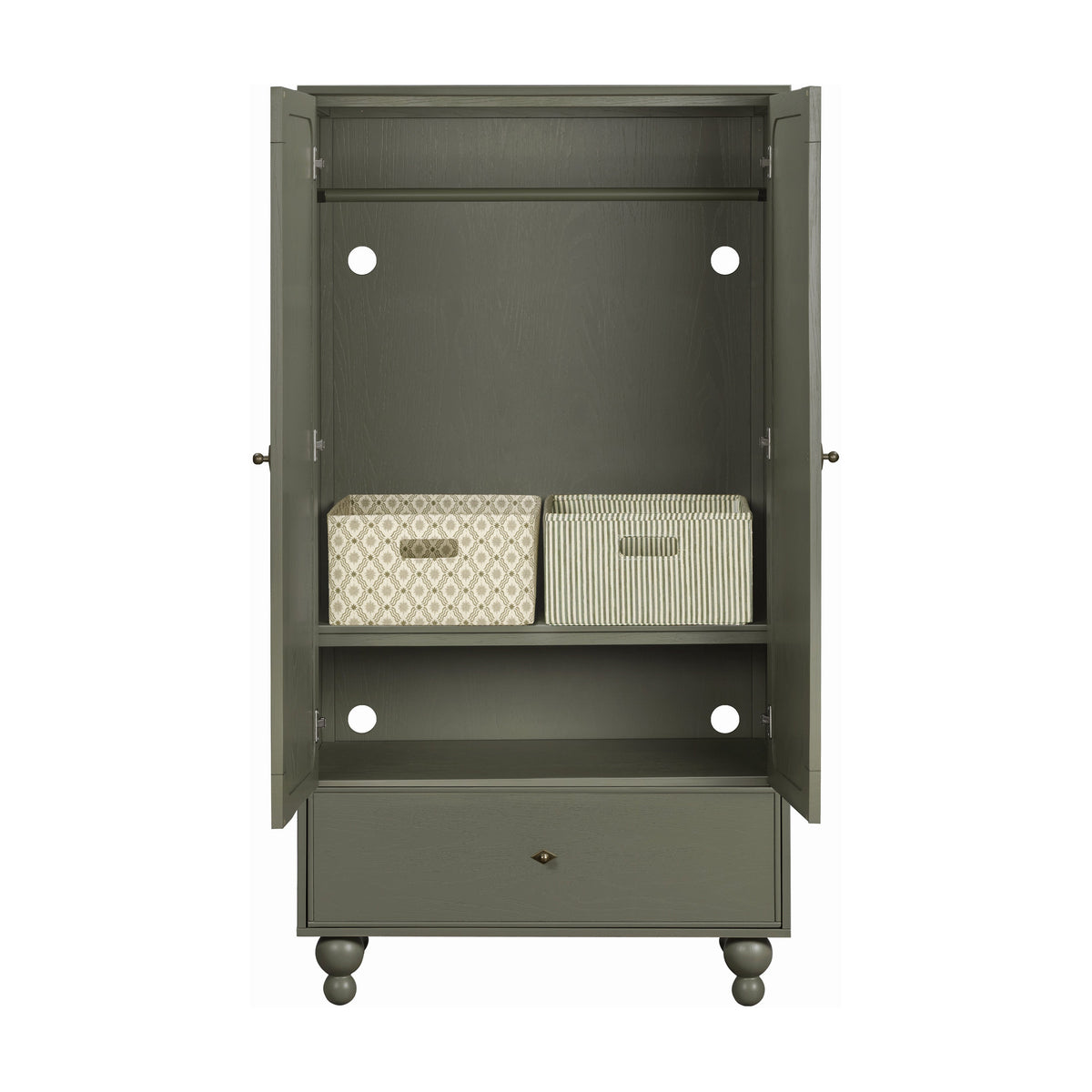 M33329AE,Nate Berkus x Babyletto Astre Assembled Armoire in Archival Elm
