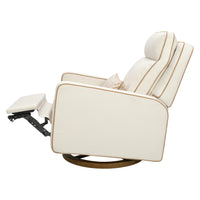 M23082PCMTB,Nate Berkus x Babyletto Sigi Pro Power Recliner in Performance Cream Linen w/Toffee Base
