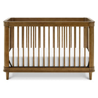 M23701NLBC,Marin with Cane 3-in-1 Convertible Crib in Natural Walnut and Blonde Cane