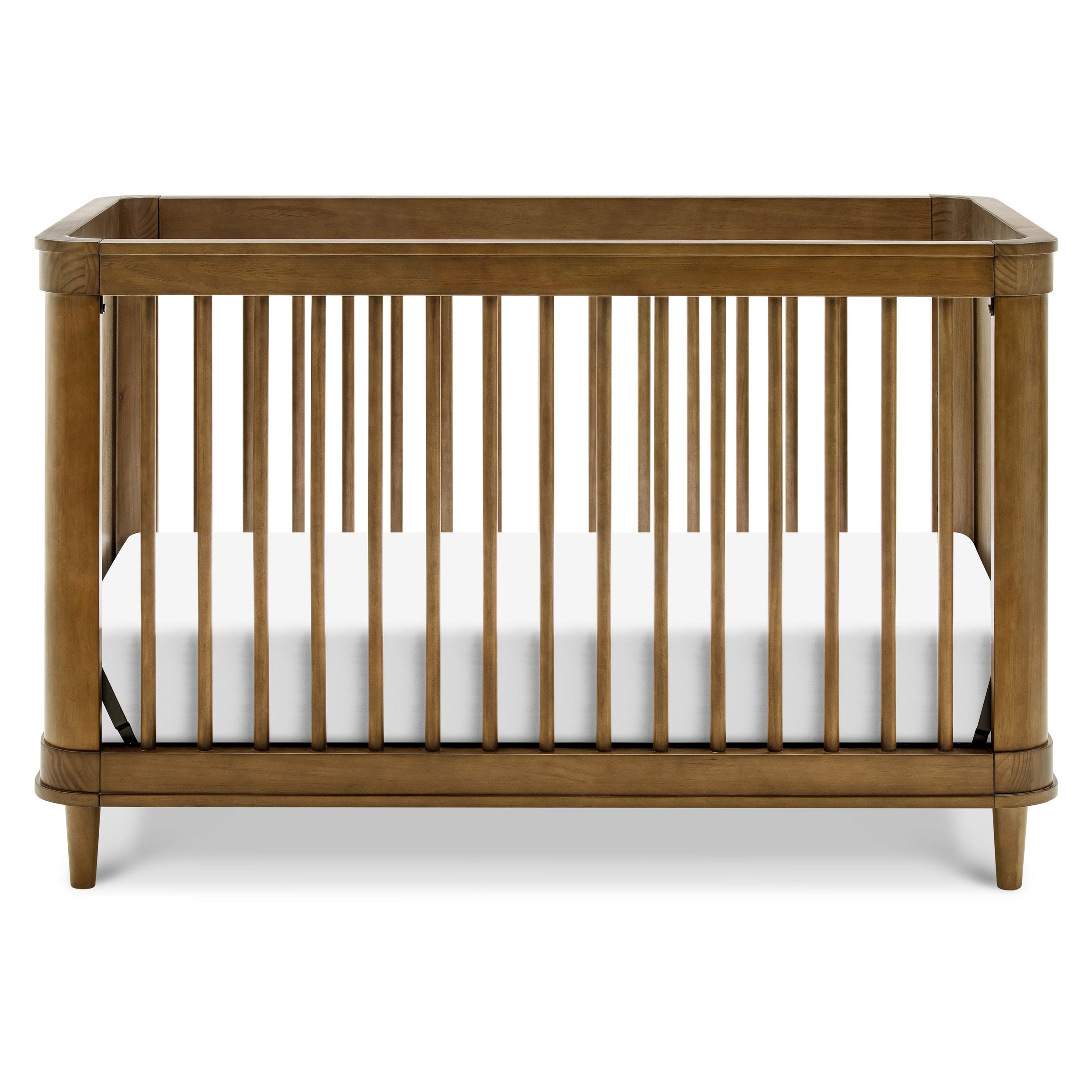 M23701NLBC,Marin with Cane 3-in-1 Convertible Crib in Natural Walnut and Blonde Cane