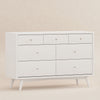 M15916RW,Palma 7-Drawer Double Dresser  Assembled in Warm White