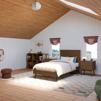 M15969NL,Palma Twin Bed in Natural Walnut