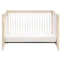 M10301NXW,Sprout 4-in-1 Convertible Crib w/Toddler Bed Conversion Kit in W Natural/White