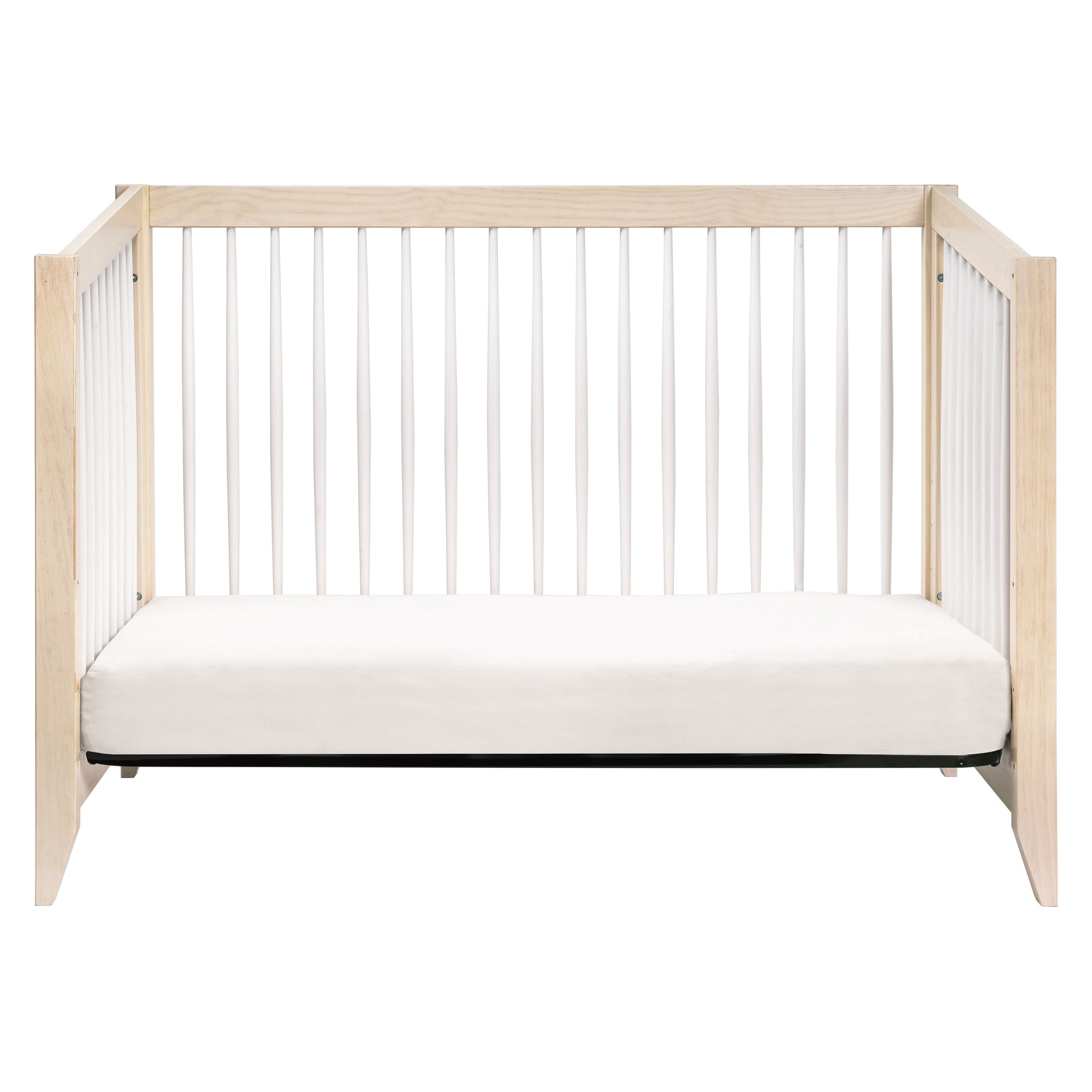 M10301NXW,Sprout 4-in-1 Convertible Crib w/Toddler Bed Conversion Kit in W Natural/White