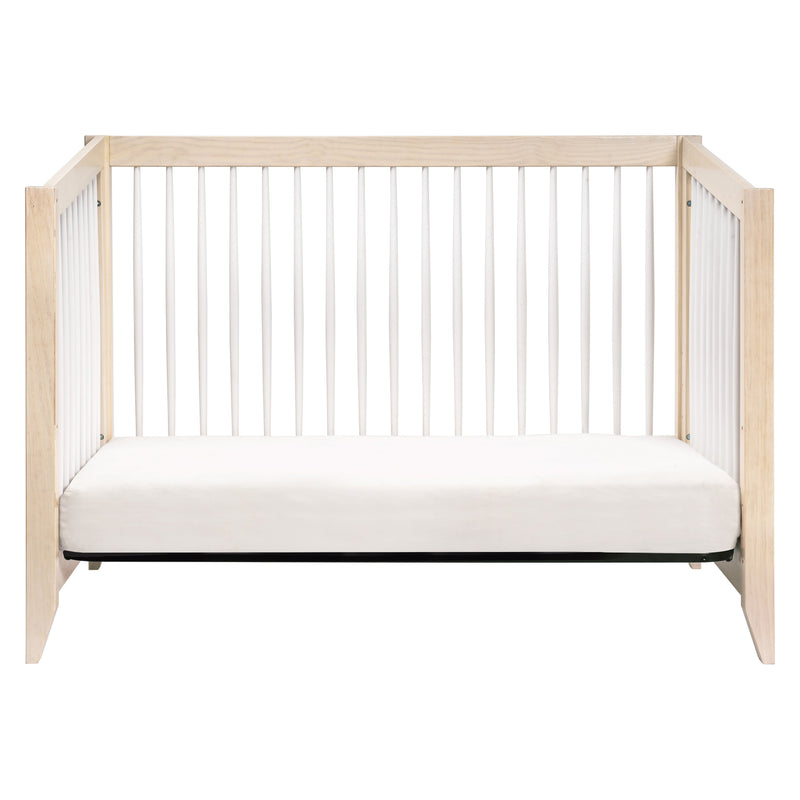 M10301NXW,Sprout 4-in-1 Convertible Crib w/Toddler Bed Conversion Kit in W Natural/White