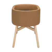 M26834GCLB,babyletto x GATHRE Capsule Bassinet in Camel