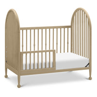 M31401WP,Alouette 3-in-1 Convertible Spindle Crib in Washed Pine