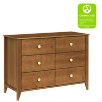 M10326CTN,Sprout 6-Drawer Double Dresser in Chestnut and Natural