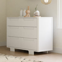 M23426W,Yuzu 6-Drawer Dresser in White