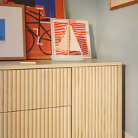 M29816BD,Pogo Tambour Assembled Dresser in Blonde