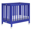 M6698CBT,Origami Mini Crib in Cobalt
