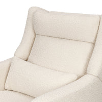 M11286PWB,Kiwi Plus Power Glider Recliner w/ Power Headrest in Performance Ivory Boucle