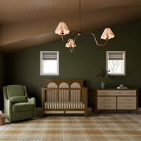 M24816NLPSEW,Eloise 7-Drawer Assembled Dresser in Natural Walnut & Performance Sand Eco-Weave