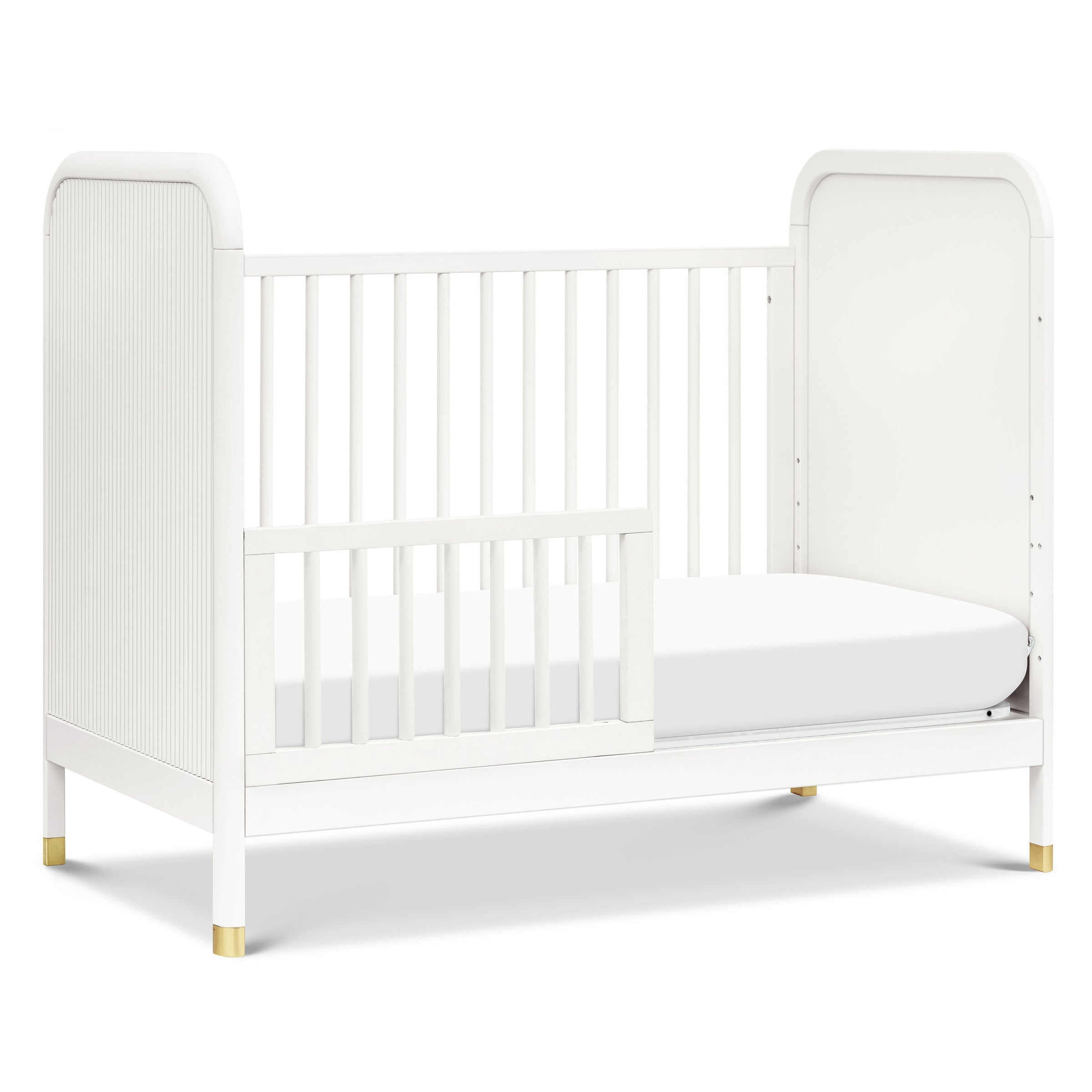 M26742RW,Brimsley Tambour 3-in-1 Convertible Crib in Warm White