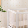 M10301W,Sprout 4-in-1 Convertible Crib w/Toddler Bed Conversion Kit in White Finish