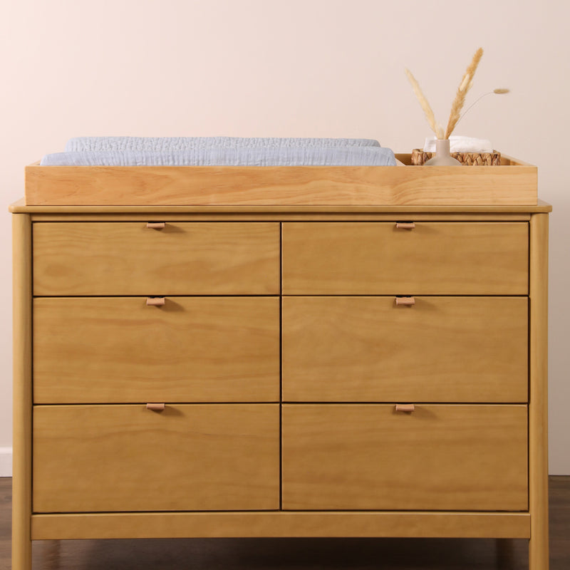 T29637DP,Dewdrop Quilted Muslin Changing Pad Cover in GOTS Certified Organic Cotton