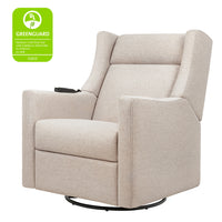 M11283PBEW,Kiwi Deluxe Power Glider Recliner w/Heat&Massage in Performance Beach Eco-Weave