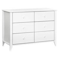 M10326W,Sprout 6-Drawer Double Dresser in White