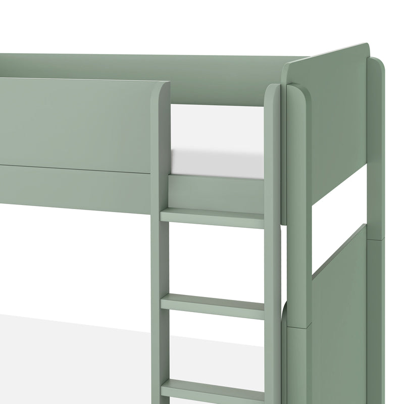 M18494LS,TipToe Bunk Bed in Light Sage