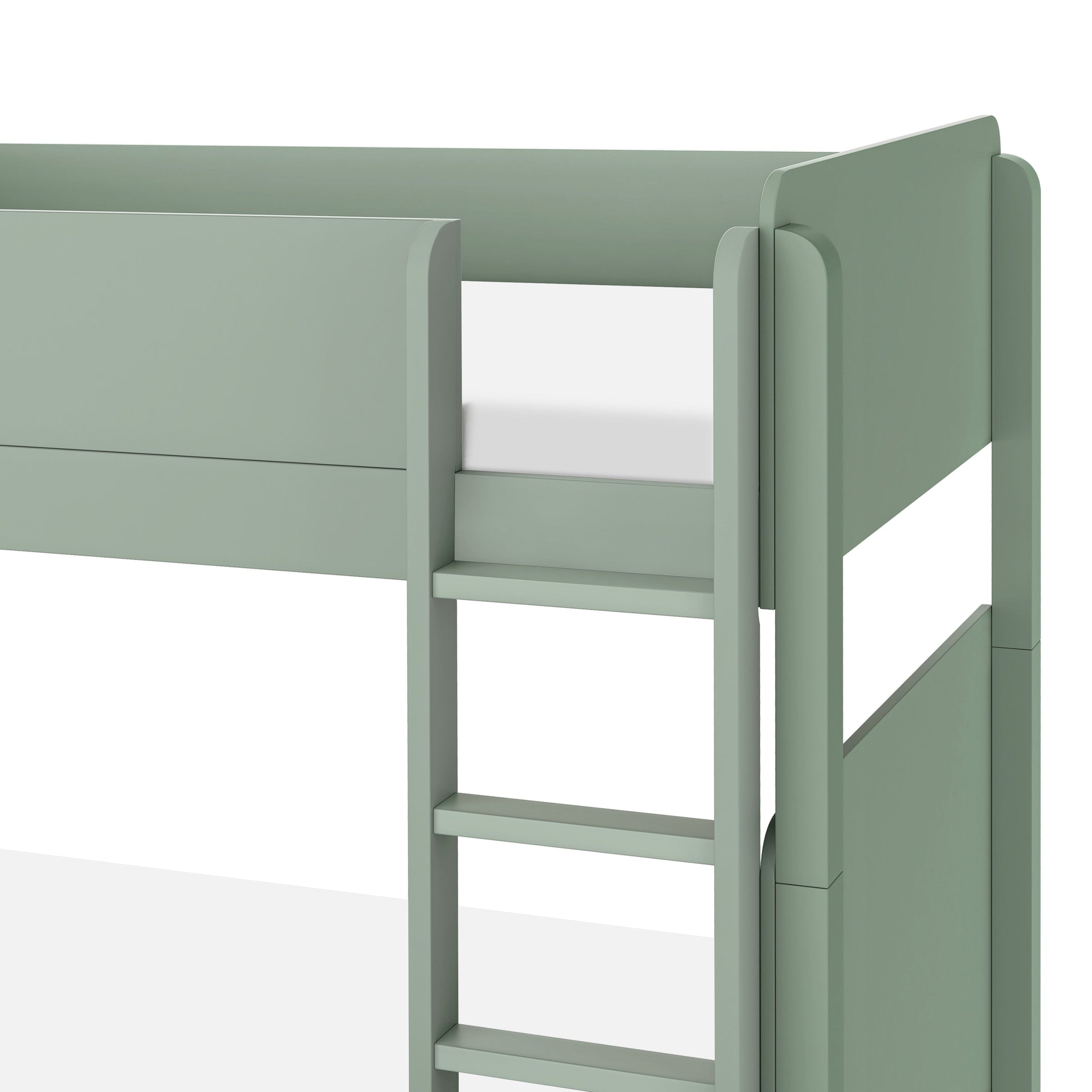M18494LS,TipToe Bunk Bed in Light Sage