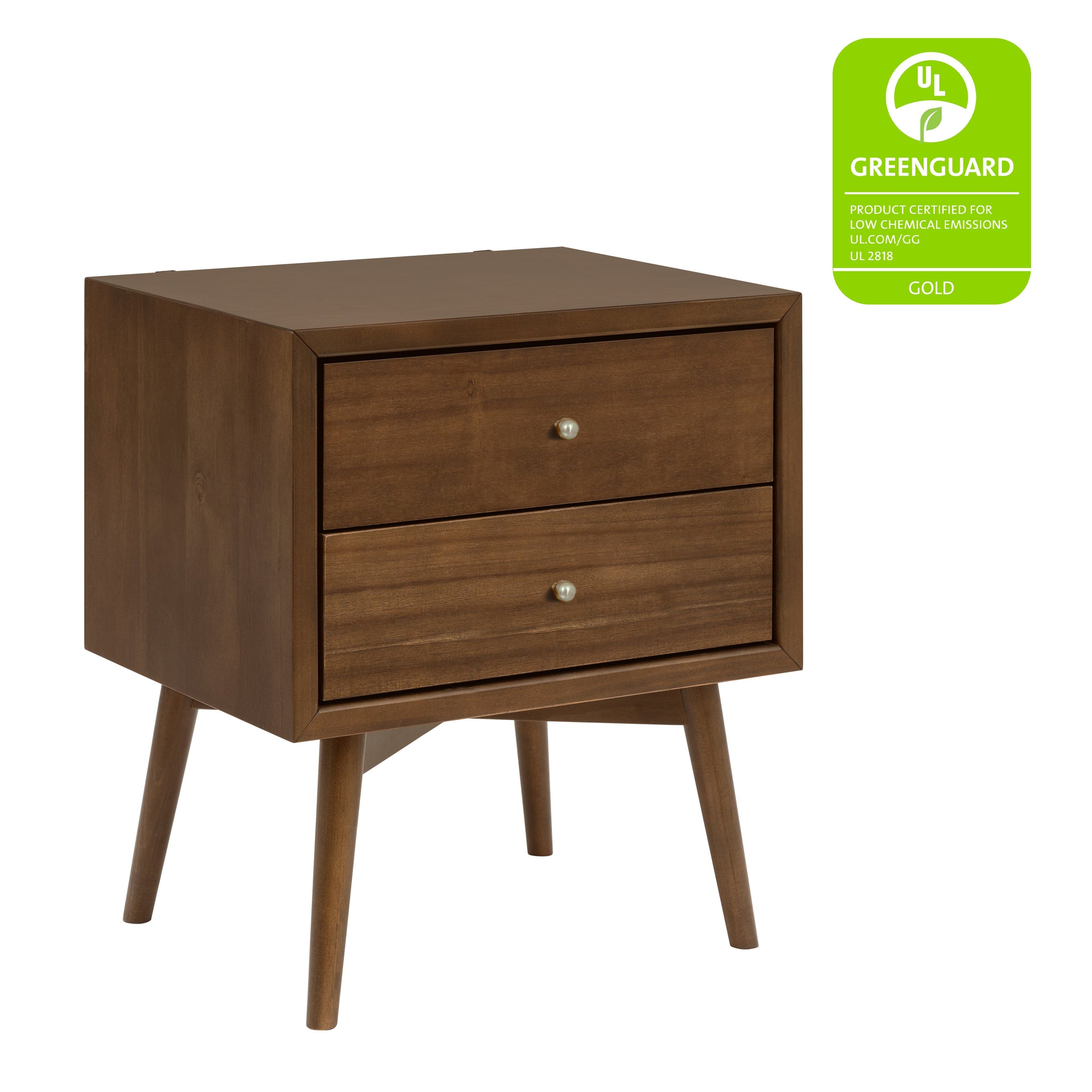M15960NL,Palma Nightstand  Assembled in Natural Walnut
